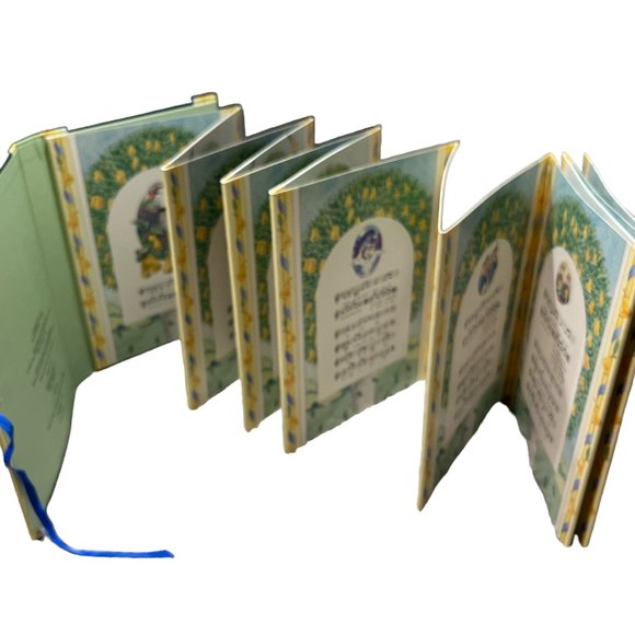 BOOK Twelve Days of Christmas Lift a Flap Hardcover Illustrated w/Musical Score - Picture 9 of 11